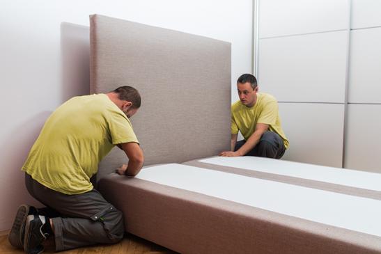 2-man-handling with EUROVAN - Expert assembly of new furniture